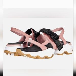 Sorel Kinetic Impact Sling Sandals Pink Size 11